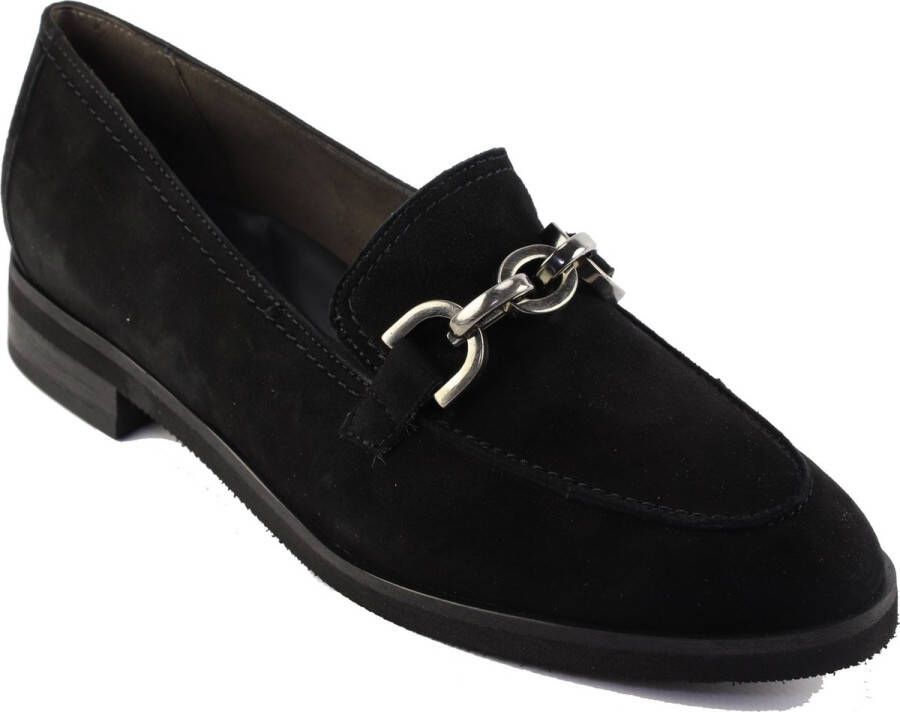 PAUL GREEN Loafers Dames 1044 Maat: 37 Materiaal: Suède Kleur: Zwart - Foto 2