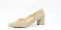 PAUL GREEN Pumps Dames 3740 Maat: 38 Materiaal: Suède Kleur: Beige - Thumbnail 2
