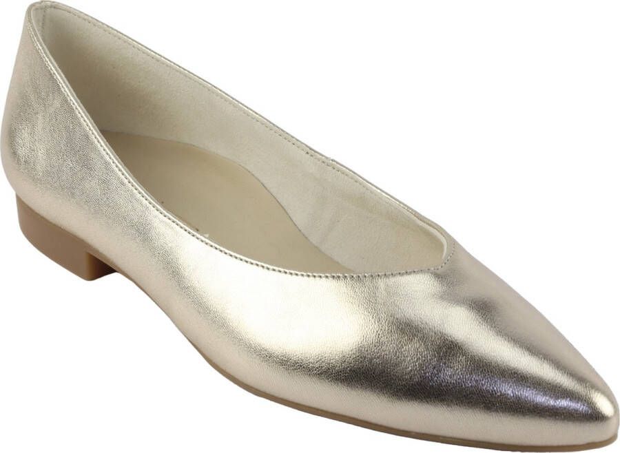 PAUL GREEN Ballerina Dames 3772 Maat: 39 Materiaal: Leer Kleur: Goud - Foto 2
