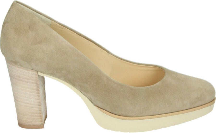 PAUL GREEN Pumps Dames 3777 Maat: 41 Materiaal: Suède Kleur: Beige - Foto 3