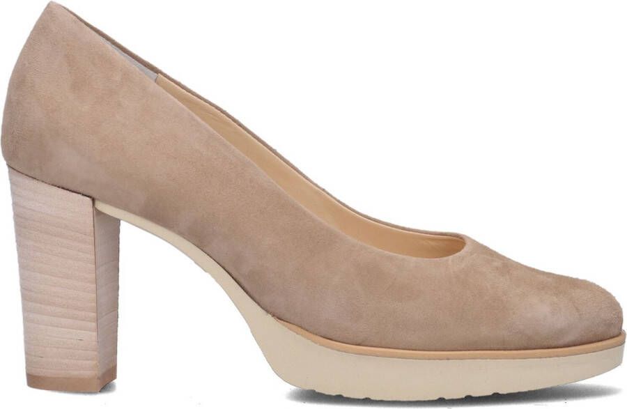 PAUL GREEN Pumps Dames 3777 Maat: 41 Materiaal: Suède Kleur: Beige - Foto 2