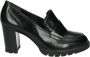 Paul Green Pumps slip-on shoe block heel lage schoen with side stretch insert - Thumbnail 2