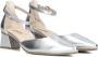 PAUL GREEN Sandalen Dames 3820 Maat: 37 5 Materiaal: Leer Kleur: Zilver - Thumbnail 2