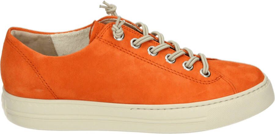 Paul Green 4081~~~~~~~~~~~~~~~~~~~~~~~~~~ Lage sneakersDames sneakers Oranje