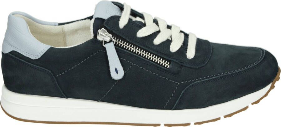 Paul Green 4085~~~~~~~~~~~~~~~~~~~~~~~~~~ Lage sneakersDames sneakers Blauw