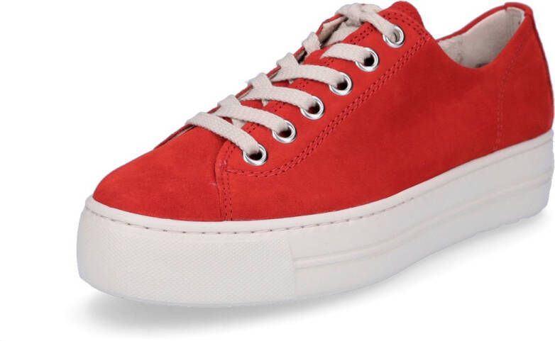 Paul Green 4790 Volwassenen Lage sneakersDames sneakers Rood