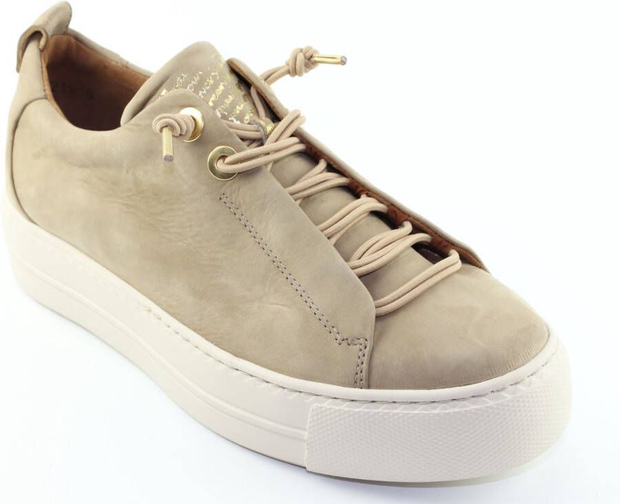 Paul Green 5017-162 Dames Sneakers Kleur Taupe Brons