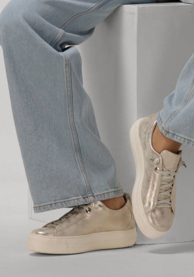 PAUL GREEN Lage Sneakers Dames 5017 Maat: 43 Materiaal: Nubuck Kleur: Goud - Foto 14