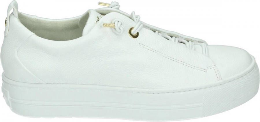 PAUL GREEN Lage Sneakers Dames 5017 Maat: 42 Materiaal: Leer Kleur: Wit - Foto 2