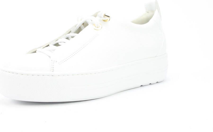 Paul Green 5017 Lage sneakers Leren Sneaker Dames Wit