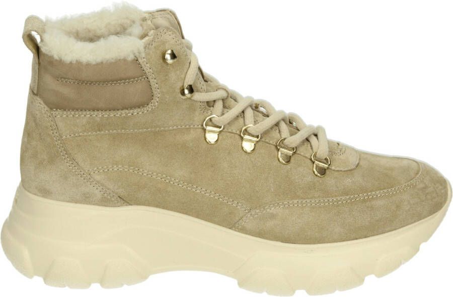 Paul Green 5175 Volwassenen VeterlaarzenHalf-hoge schoenen Wit beige