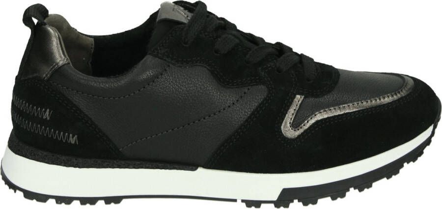Paul Green 5354~~~~~~~~~~~~~~~~~~~~~~~~~~ Lage sneakersDames sneakers Zwart