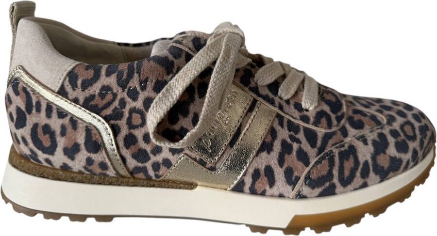 PAUL GREEN Lage Sneakers Dames 5392 Maat: 41 Materiaal: Suède Kleur: Bruin
