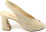 PAUL GREEN Slingbacks Dames 6038 Maat: 38 Materiaal: Suède Kleur: Beige - Thumbnail 2