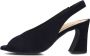 PAUL GREEN Slingbacks Dames 6038 Maat: 37 Materiaal: Suède Kleur: Blauw - Thumbnail 6
