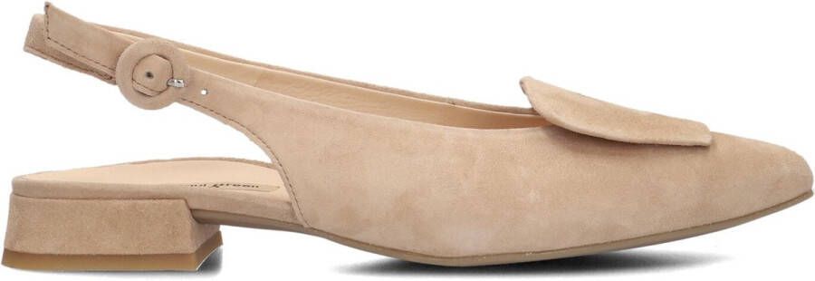 PAUL GREEN Slingbacks Dames 6090 Maat: 40 Materiaal: Suède Kleur: Beige - Foto 4