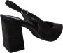 PAUL GREEN Slingbacks Dames 6101 Maat: 40 5 Materiaal: Suède Kleur: Zwart - Thumbnail 2
