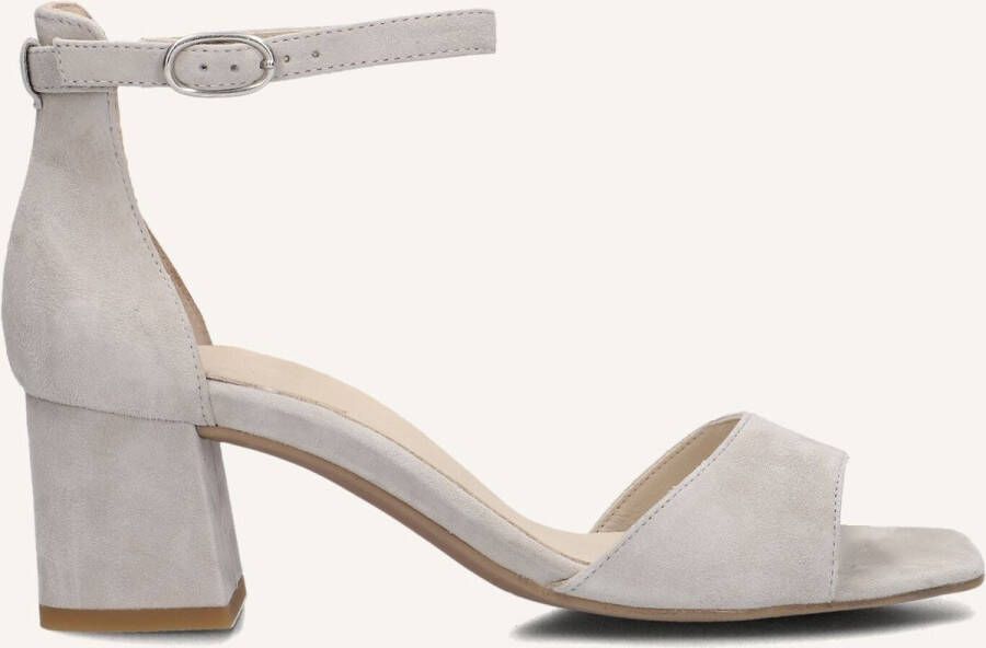 PAUL GREEN Sandalen met Hak Dames 6140 40 5 Suède Grijs