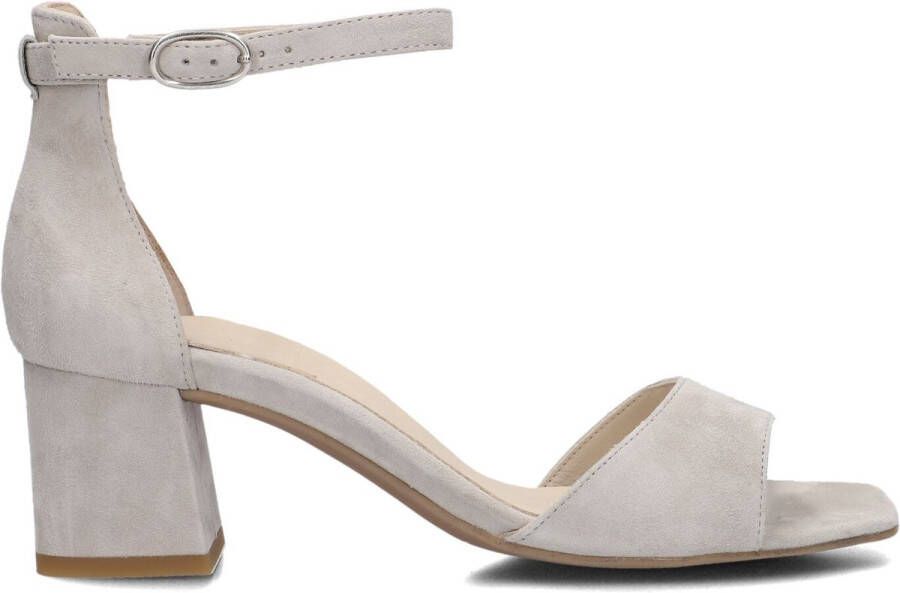Paul Green 6140 Sandalen met hak Wit beige