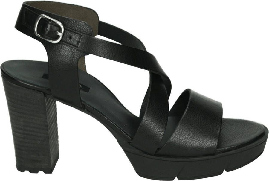 Paul Green 7924~~~~~~~~~~~~~~~~~~~~~~~~~~ Sandalen met hakDames Sandalen Zwart