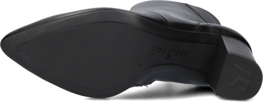 PAUL GREEN Enkellaarsjes Dames 8050 Maat: 41 Materiaal: Leer Kleur: Zwart - Foto 4