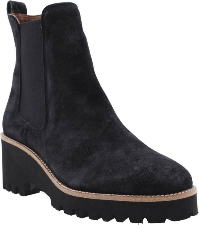 Paul Green 8117 Boots Dames Zwart