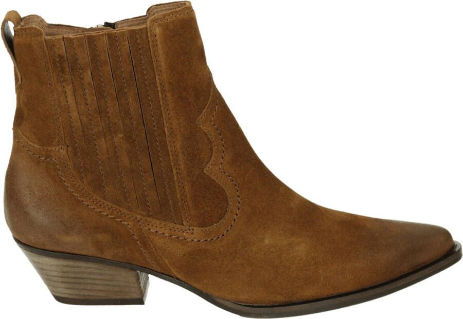 Paul Green 8144~~~~~~~~~~~~~~~~~~~~~~~~~~ Cowboylaarzen Cognac