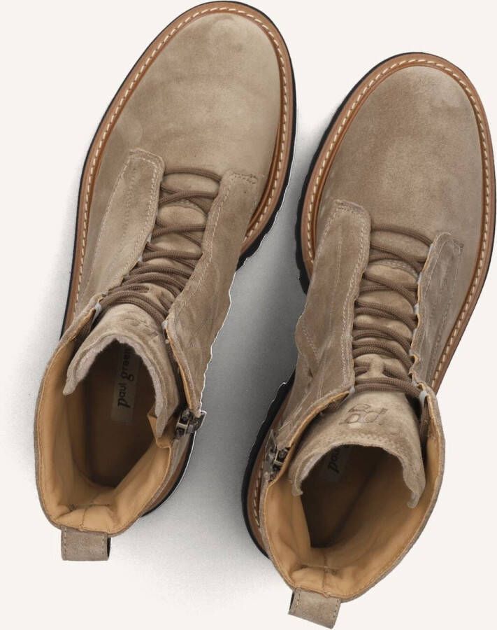 PAUL GREEN Veterboots Dames 8198 Maat: 39 Materiaal: Suède Kleur: Beige - Foto 3