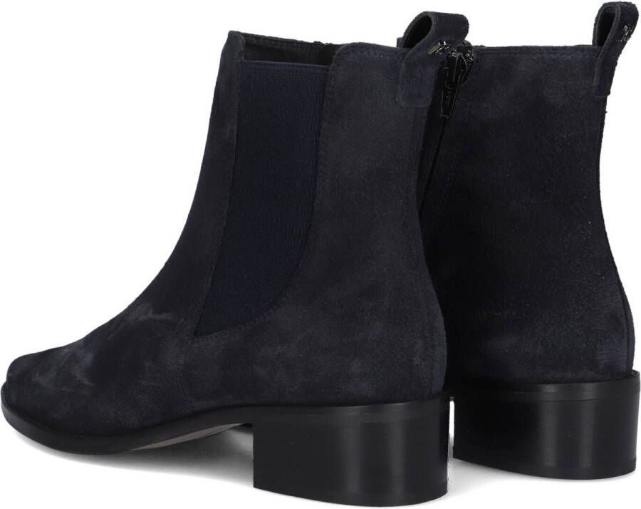 Paul Green 8271 Enkellaarsjes Enkelboots met rits Dames Donkerblauw