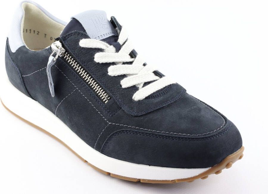 Paul Green 4085~~~~~~~~~~~~~~~~~~~~~~~~~~ Lage sneakersDames sneakers Blauw