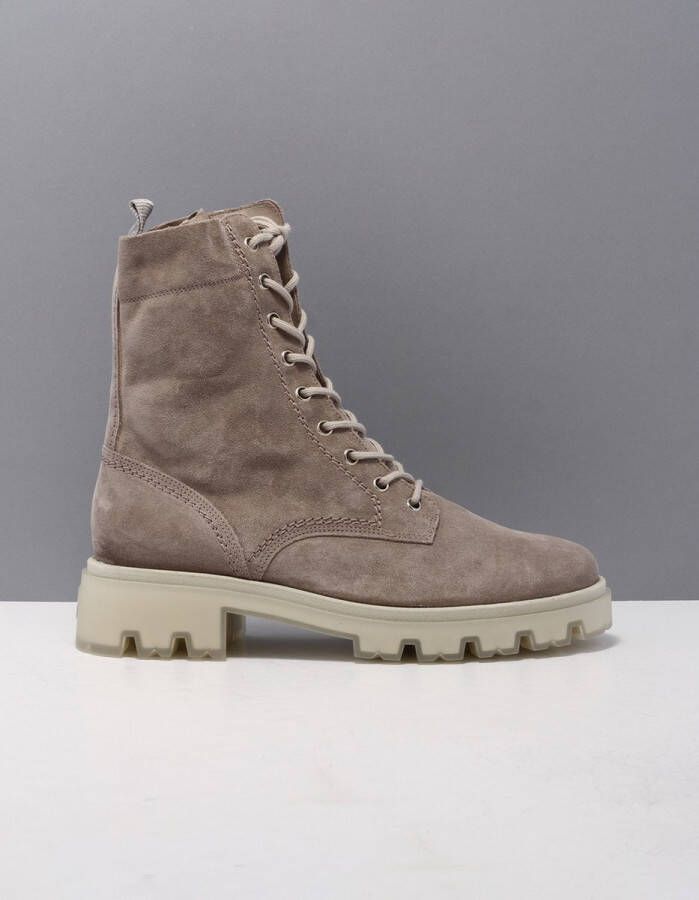 Paul Green 9001 veterschoenen dames grijs 002 soft suede stone suede 39 5(6+ )