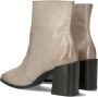 Paul Green 9076 Enkellaarsjes Enkelboots met rits Dames Taupe - Thumbnail 2