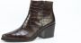 PAUL GREEN Enkellaarsjes Dames 9780 Maat: 42 Materiaal: Leer Kleur: Bruin - Thumbnail 2