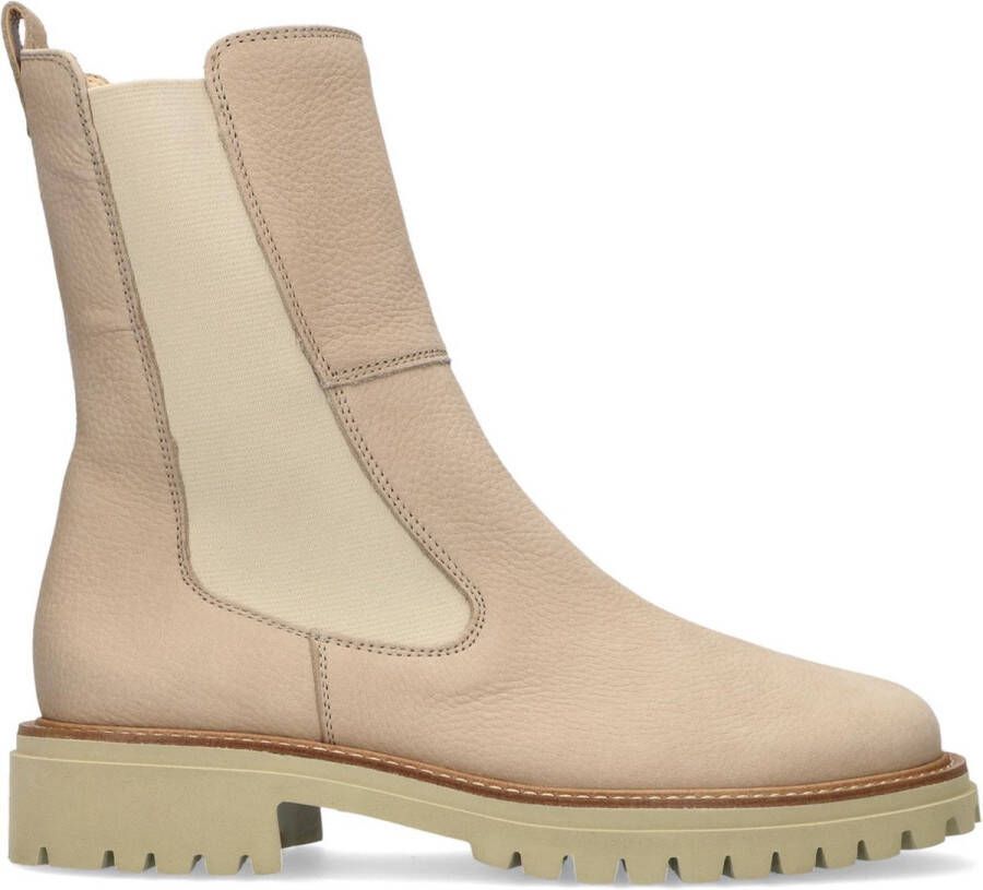 Paul Green Boots 'Klassische Stiefelette Damen 9836 Nubukleder in beige' beige