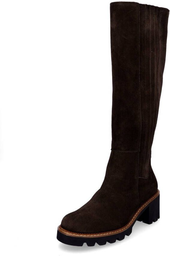 Paul Green Damen Stiefel dunkelbraun
