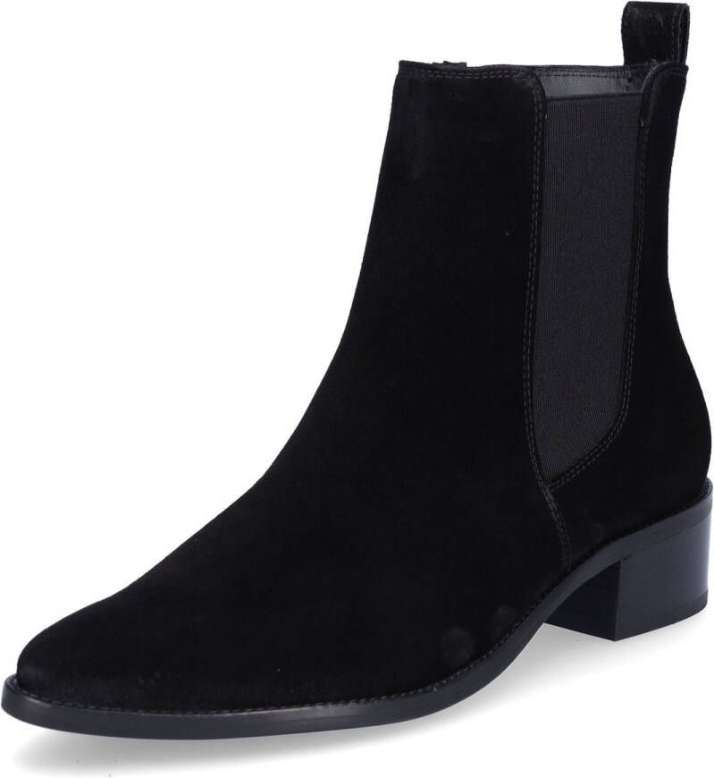 PAUL GREEN Enkellaarsjes Dames 8271 Maat: 37 Materiaal: Suède Kleur: Zwart - Foto 2