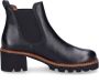 Paul Green Elegante Leren Enkellaarzen Black Dames - Thumbnail 4