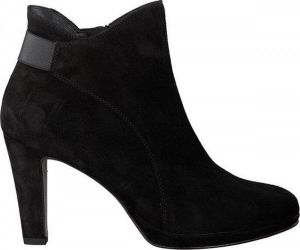 Paul Green Dames Enkellaarsjes 8808 Zwart +
