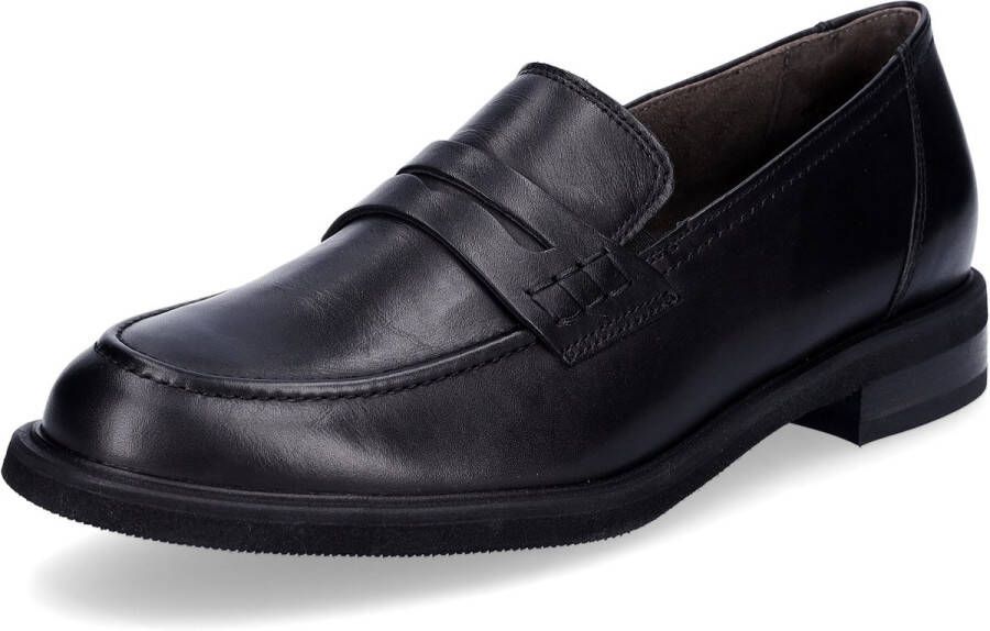 Paul Green dames leren loafer zwart