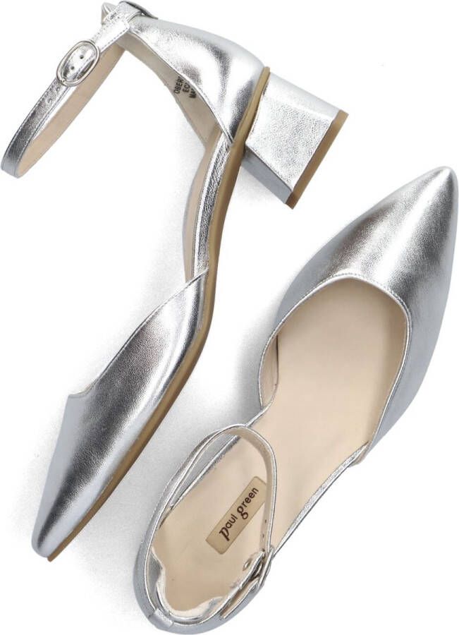 PAUL GREEN Sandalen Dames 3820 Maat: 37 5 Materiaal: Leer Kleur: Zilver
