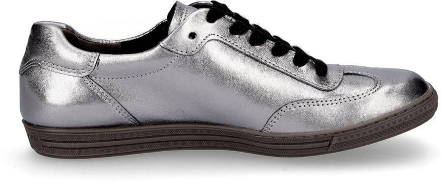Paul Green dames sneaker grijs metalli