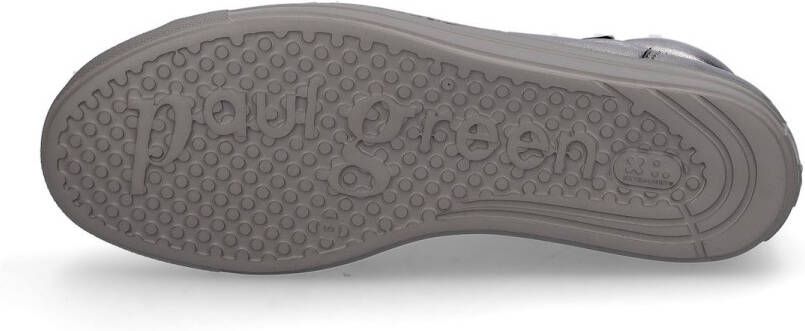 Paul Green dames sneaker grijs metalli