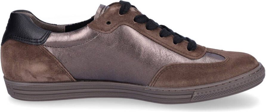 Paul Green dames sportschoenen bruin metalli