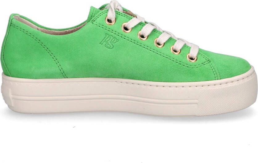 Paul Green dames sportschoenen groen