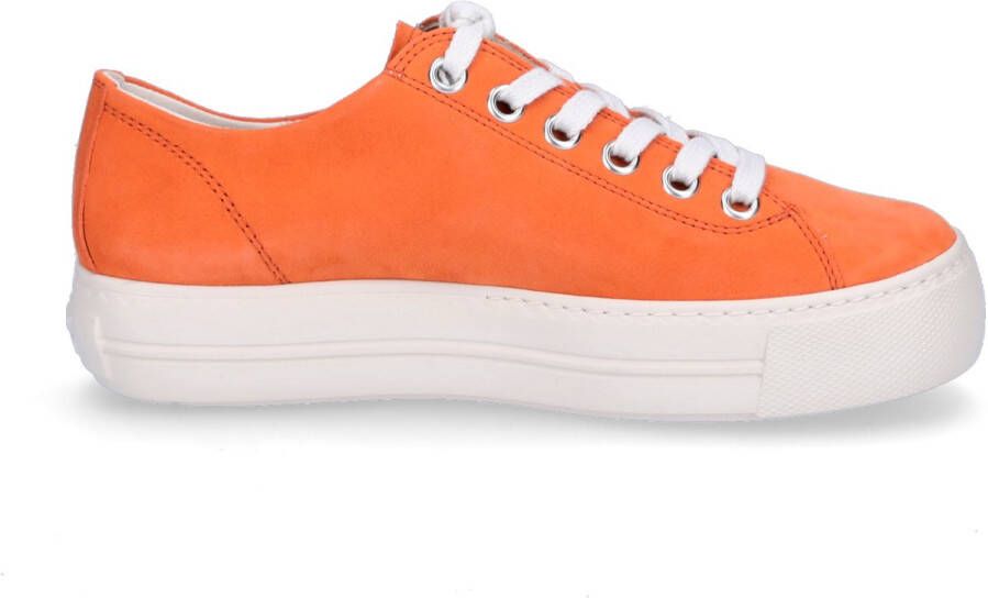 Paul Green Comfortabele sportschoenen voor vrouwen Orange Dames