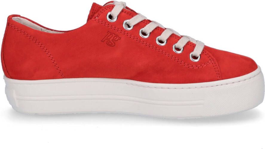 Paul Green dames sportschoenen rood
