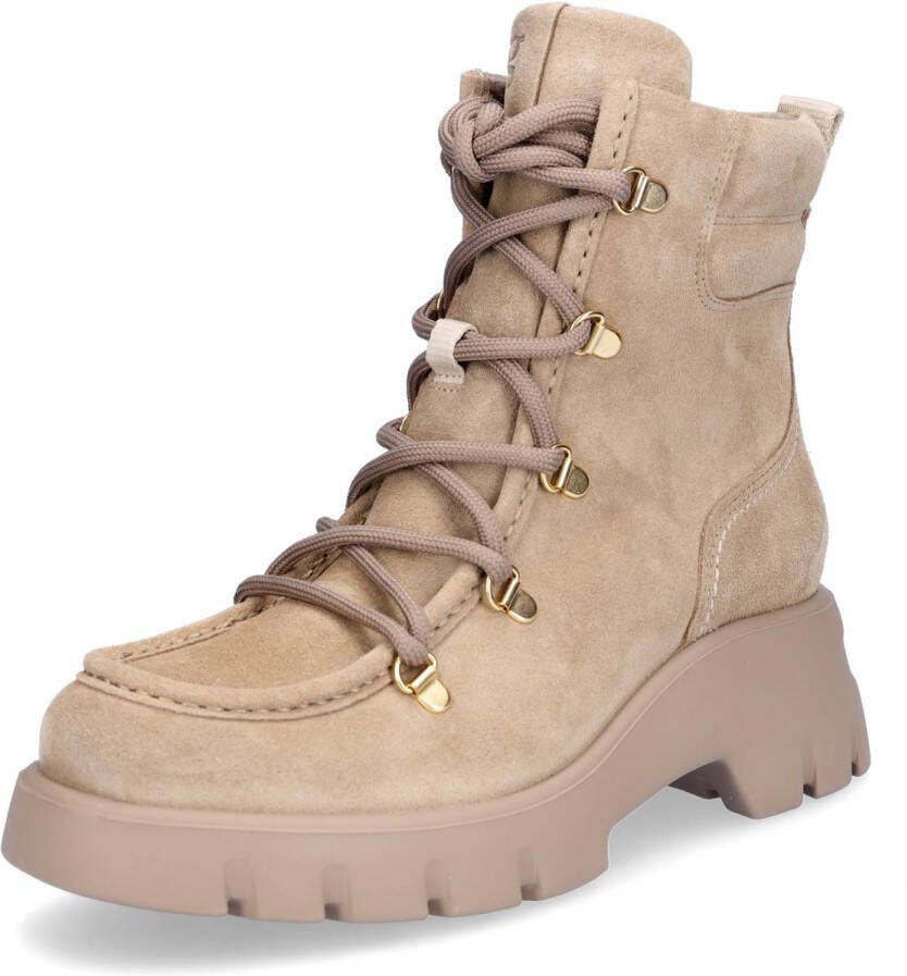 Paul Green dames veterlaars beige