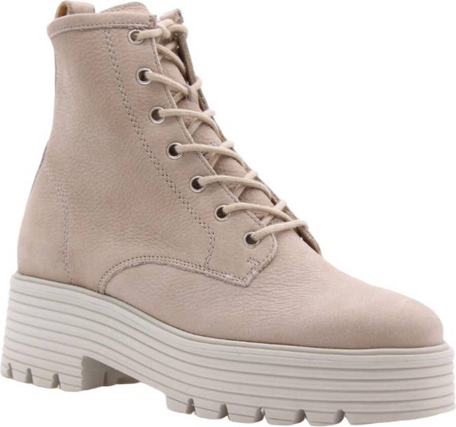 Paul Green Dames Veterschoenen Taupe