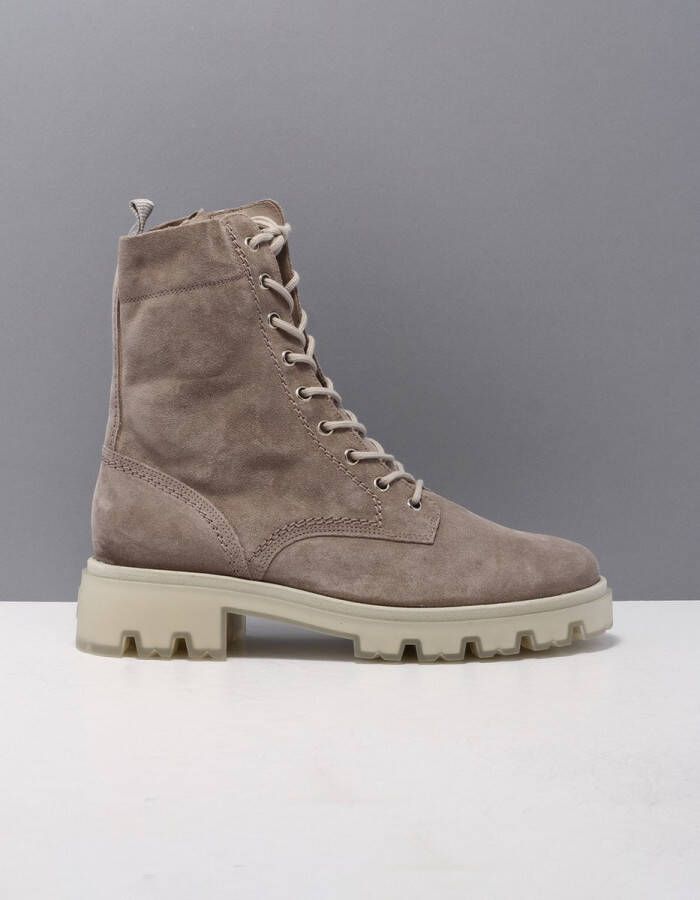 Paul Green 9001 veterschoenen dames grijs 002 soft suede stone suede 39 5(6+ )