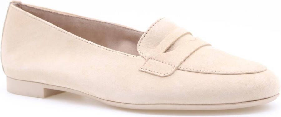 Paul Green Beige Suède Loafers met Ronde Neus Beige Dames - Foto 4